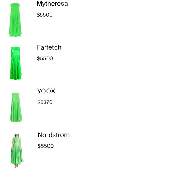 Valentino Garavani Runway pleated caped gown Size 38IT, S/XS US NEW - Picture 15 of 16